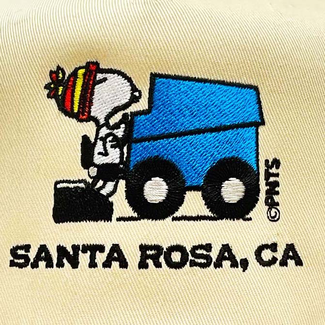 Exclusive Snoopy on Zamboni Embroidered Hat