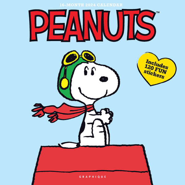 Peanuts Happiness Is 12 X 12 Wall Calendar 2024 Snoopy s Gallery 