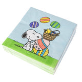 Snoopy Easter Eggs Cocktail Napkin