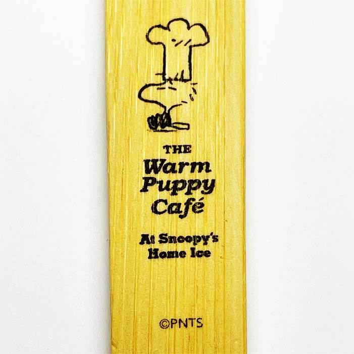 Warm Puppy Cafe Bamboo Spoon - Santa Rosa, CA Exclusive Design