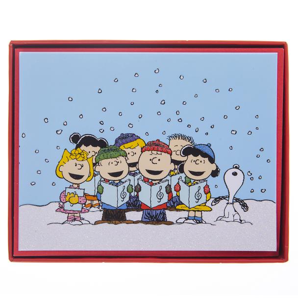 Peanuts Choir Holiday Mid-Sized Boxed Cards