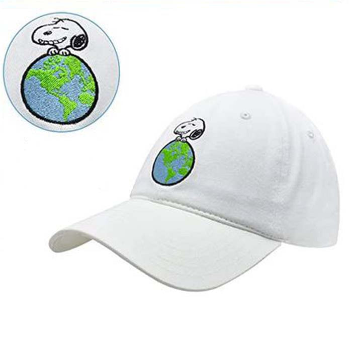 Peanuts Snoopy "It's Good to Be Green" Dad Cap