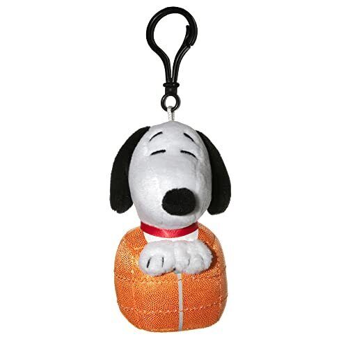 Snoopy in Space Snoopy Sleeping Bag Clipsters Plush Hanger