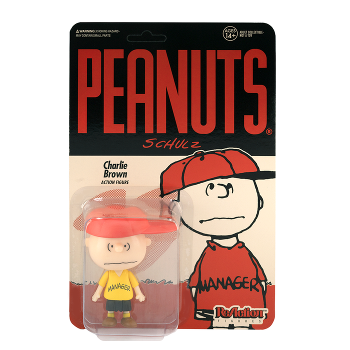 Peanuts Reaction Figure Charlie Brown Manager