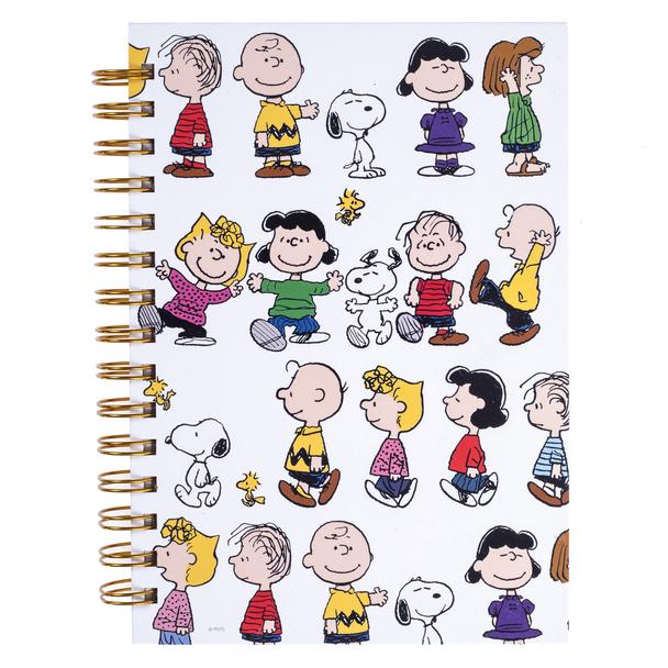 Peanuts™ Gang 6x8 Spiral Hard Cover Journal