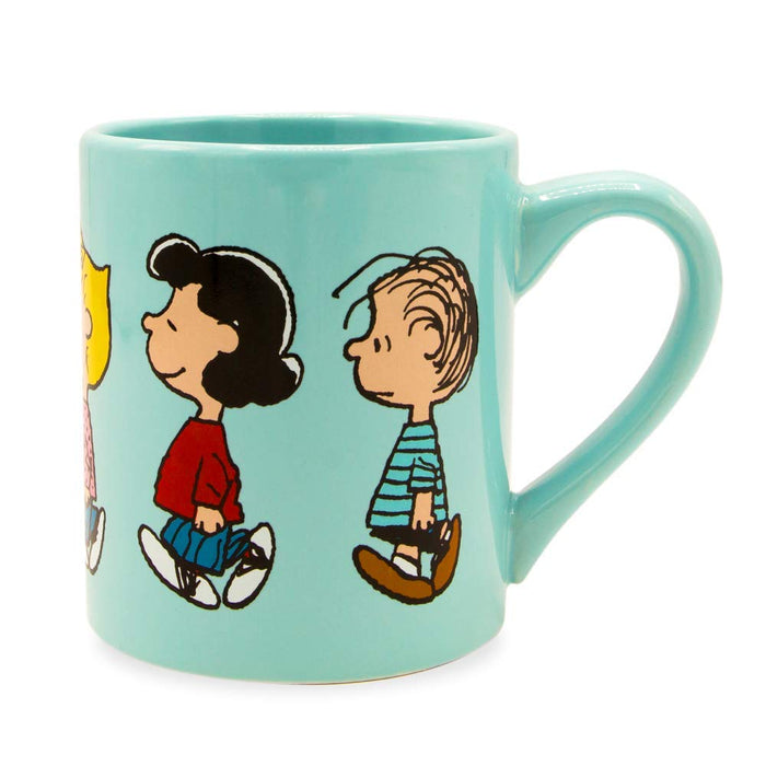 Peanuts Group Profile Walk 14 oz. Ceramic Mug