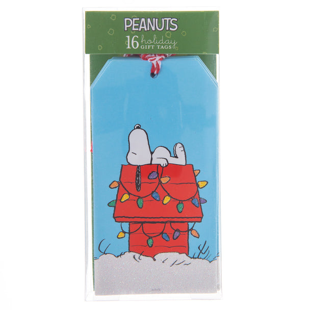Peanuts Holiday Single Gift Tags