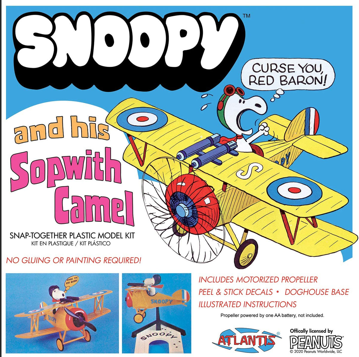 Snoopy Flying Ace and his Sopwith Camel — Snoopy's Gallery & Gift Shop