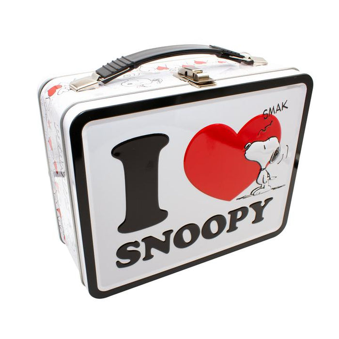 I Heart Snoopy Fun Box - Tin Lunch Box
