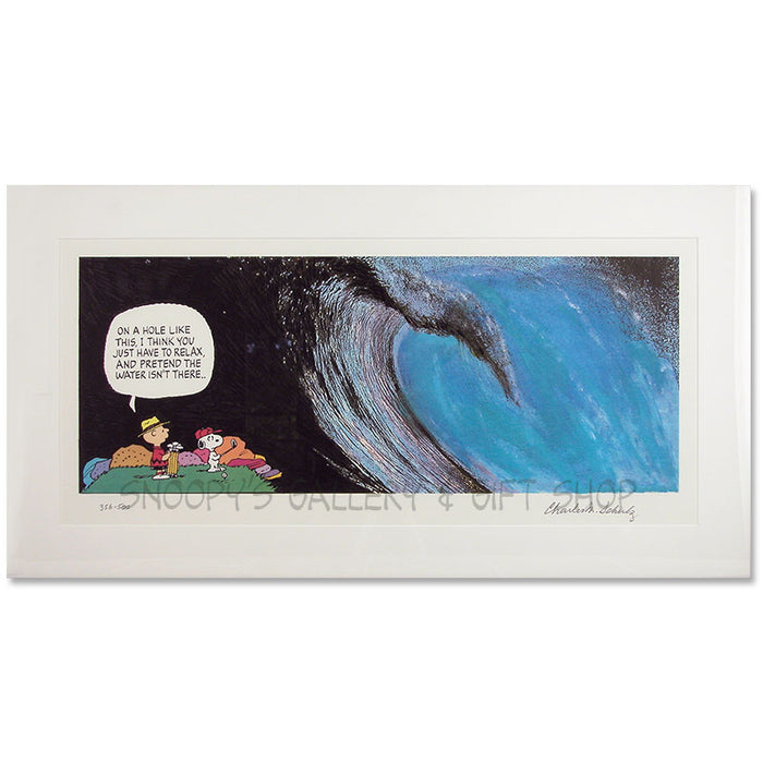 Lithograph "The Wave"