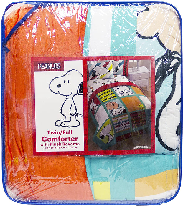 Snoopy & Charlie Brown "Best Friends" Twin/Full Comforter
