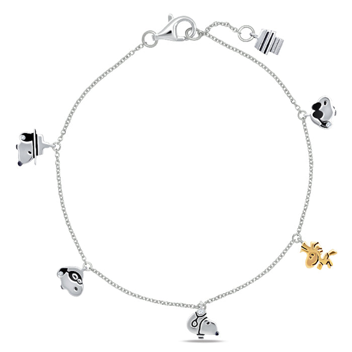 Snoopy Charm Bracelet