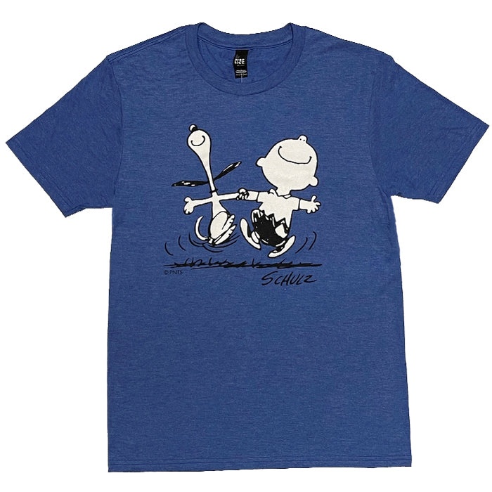 Charlie Brown & Snoopy Dancing T-Shirt, Adult