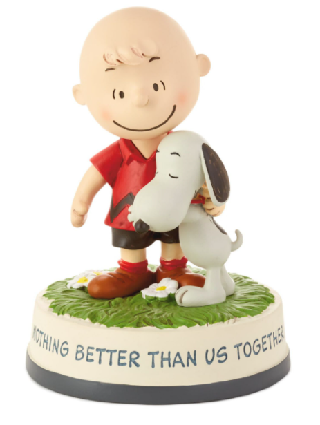 Snoopy & Charlie Brown Together Figurine
