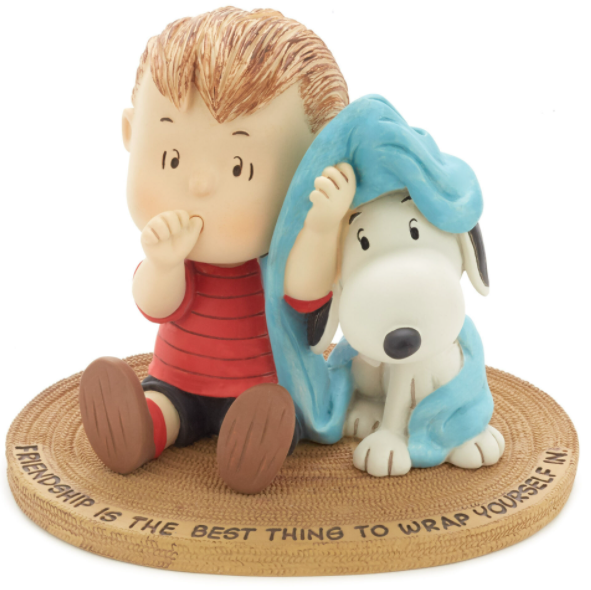 Linus and Snoopy "Friendship!" Figurine