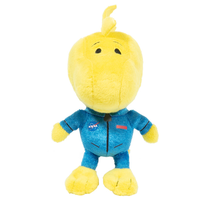 8" Snoopy in Space Woodstock Blue NASA Suit Small Plush