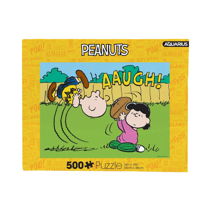 Lucy Football 500 Piece Puzzle