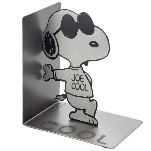 Joe Cool Snoopy Metal Bookend