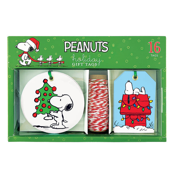 Peanuts Holiday Gift Tag Box Set