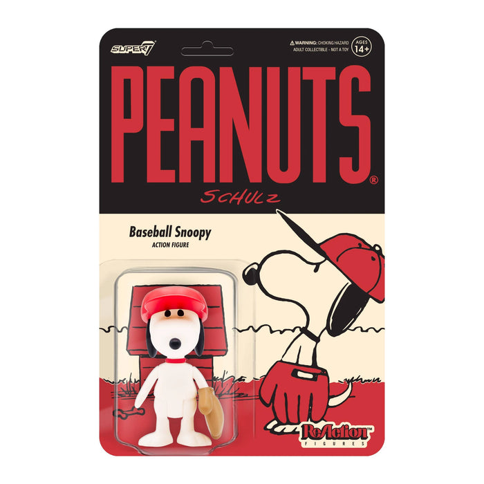 Peanuts ReAction Figure Baseball Snoopy